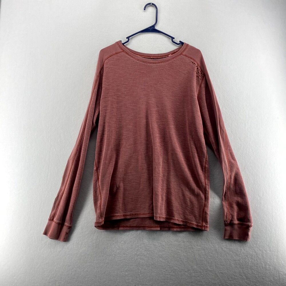 Guess Light Red‎ Long Sleeve 1981 Embroidered Mens Size XL